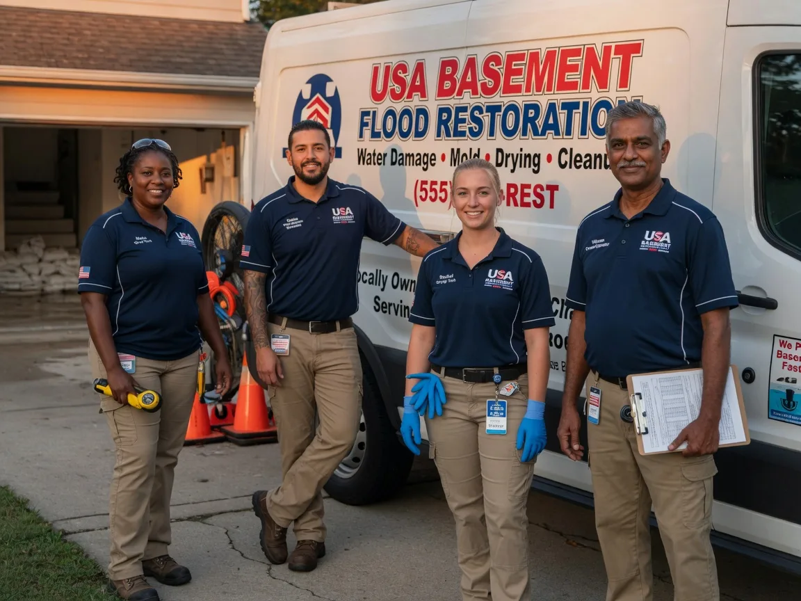 Basement Flood Cleanup company in Trevett, ME